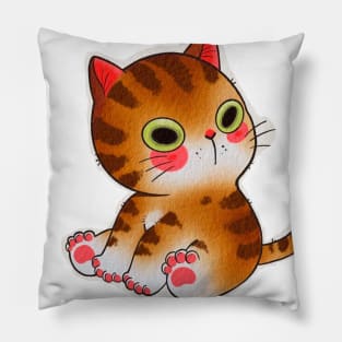 gato sentado Pillow