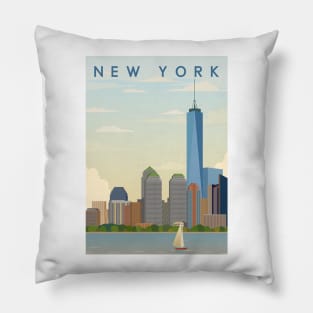 New york Pillow