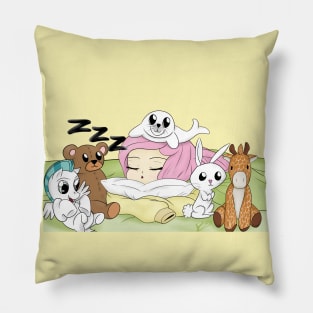 MLP Sleepy Time- Fulttershy Pillow