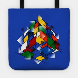 Rubik's Cubism Tote