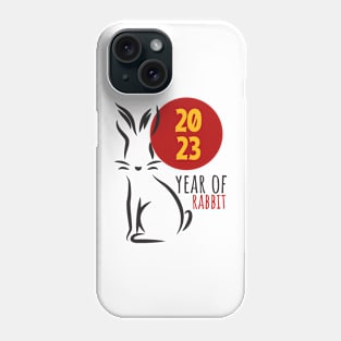 2023 Year Of The Rabbit Chinese New Year Phone Case