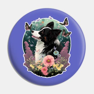 Border Collie Pin