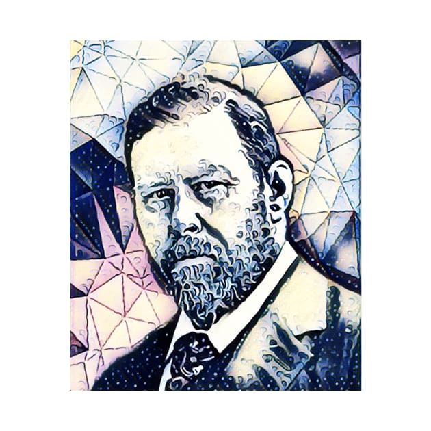 Bram Stoker Portrait | Bram Stoker Artwork 14 by JustLit