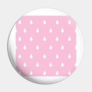 Rain drops through pink glasses Pin