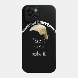 Trump and national emergency Phone Case