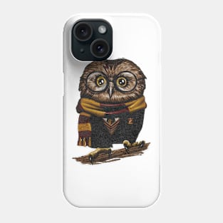 Owl bird wizard Phone Case
