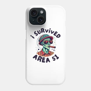 I survived Area 51 Phone Case