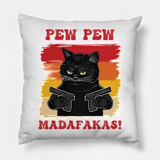 Pew Pew Madafakas T Shirts Pillow