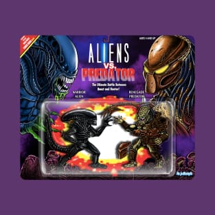 Alien vs Predator Card T-Shirt