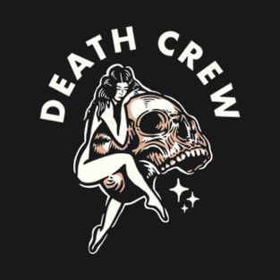 rock skull terror - death crew T-Shirt