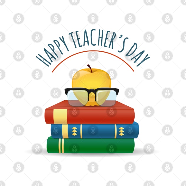 Happy Teachers Day Illustration by devaleta