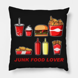 Junk Food Lover Pillow