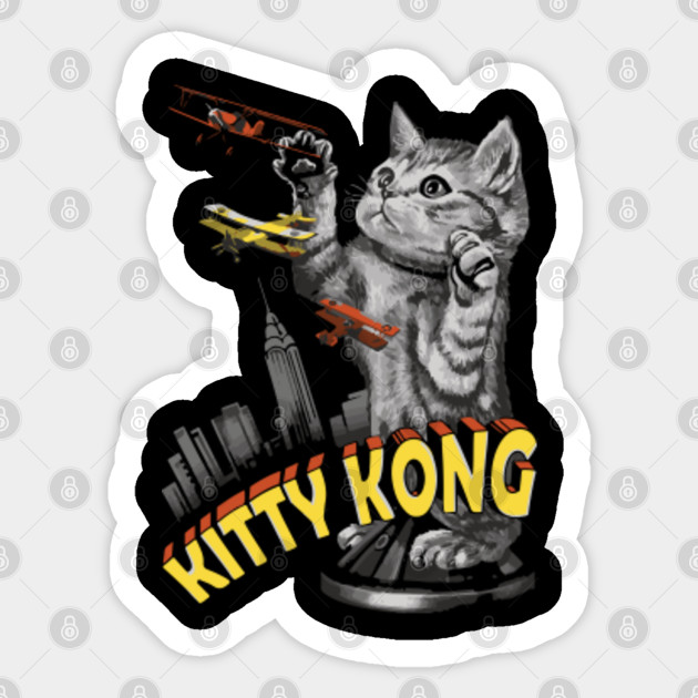 Meow Kong Funny Cat Lovers Tee Meme Kitty Kong Awesome Gift