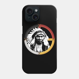 MEDICINE WHEEL 2 Chief Hinmuuttu-yalatlat (Joseph) Phone Case