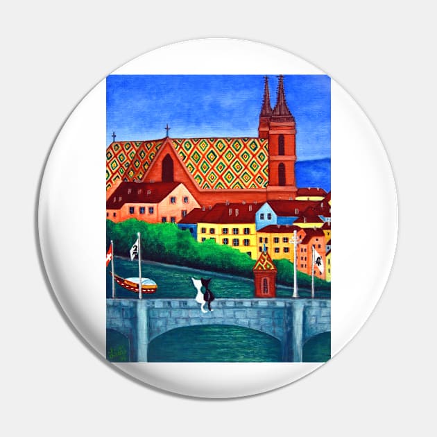 Remembering Basel Pin by LisaLorenz