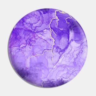 Marbled Purple Pattern Pin