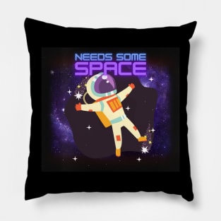 Needs Some Space Pillow