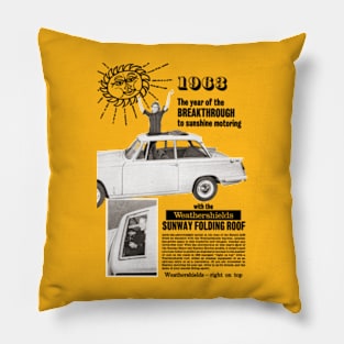 TRIUMPH HERALD - advert Pillow