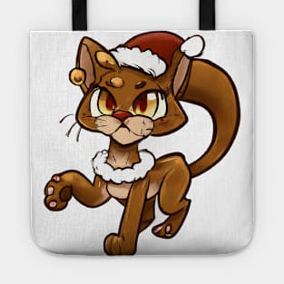 Cute Cougar Drawing Tote