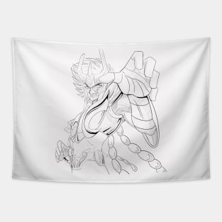 ikki the phoenix in saint seiya myth cloth anime arts Tapestry