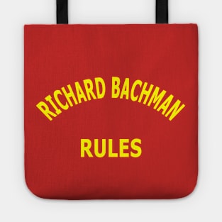 Richard Bachman Rules Tote