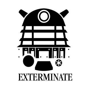 Doctor Who Dalek Exterminate T-Shirt T-Shirt