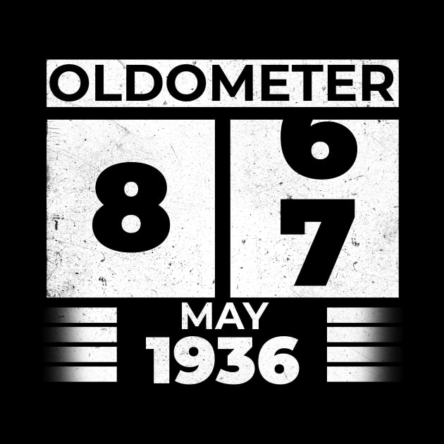 Oldometer 87 Years Old Born In May 1936 by RomanDanielsArt