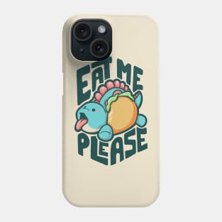 hugadino Chuck Taco MLEM Phone Case