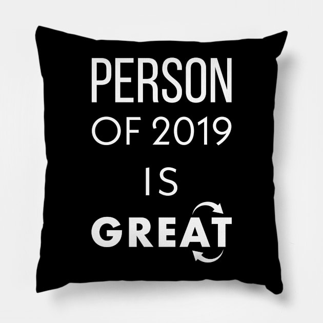 Person of 2019 - Greta Pillow by CoolSheep