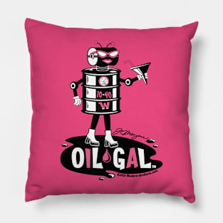 OIL GAL Pillow