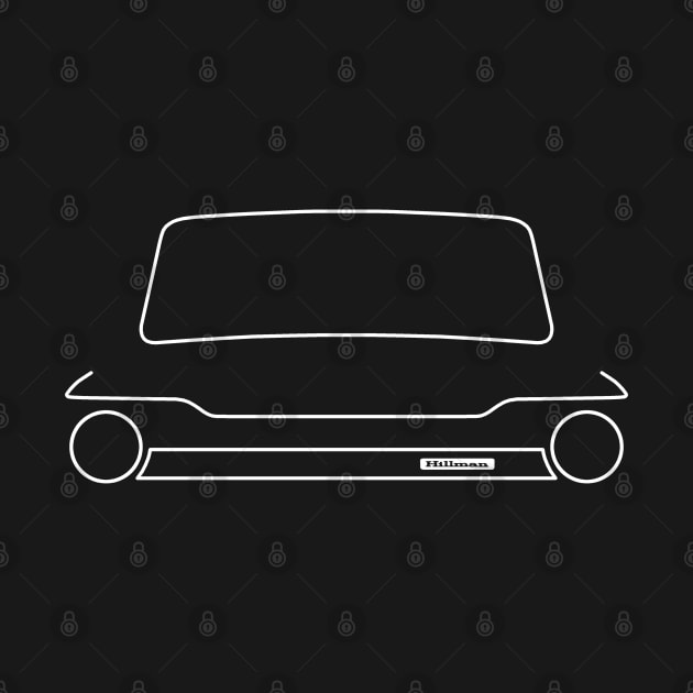 Hillman Super Imp outline (white) by soitwouldseem