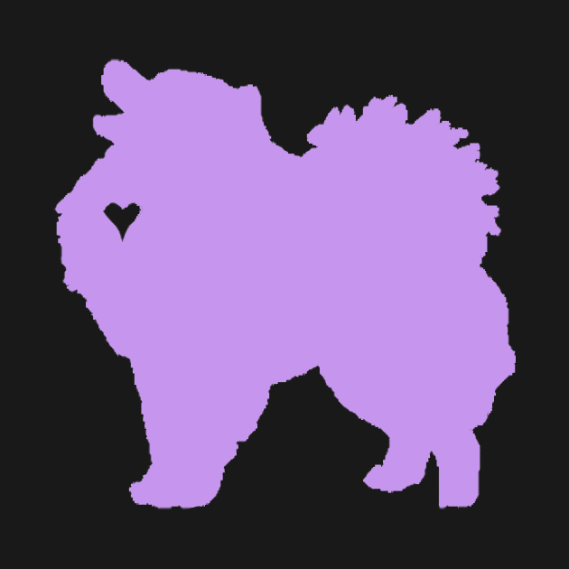 My American Eskimo Dog Heart Belongs To You by lalanny