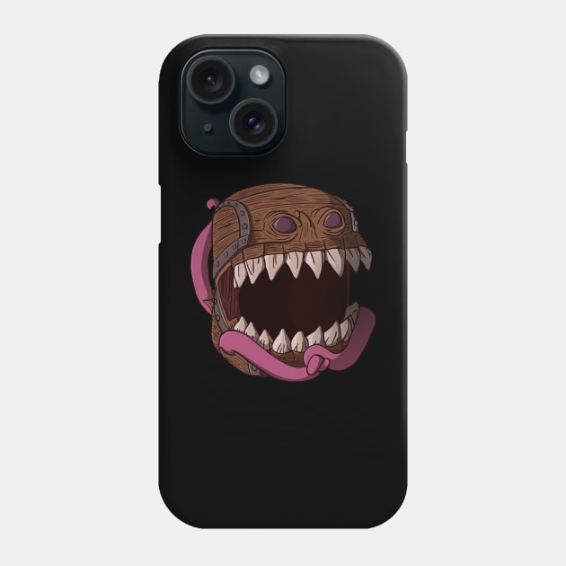 Mimic Treasure Chest Phone Case by CraftyNinja