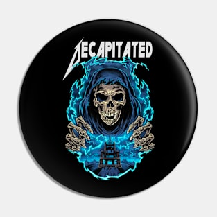 DECAPITATED MERCH VTG Pin