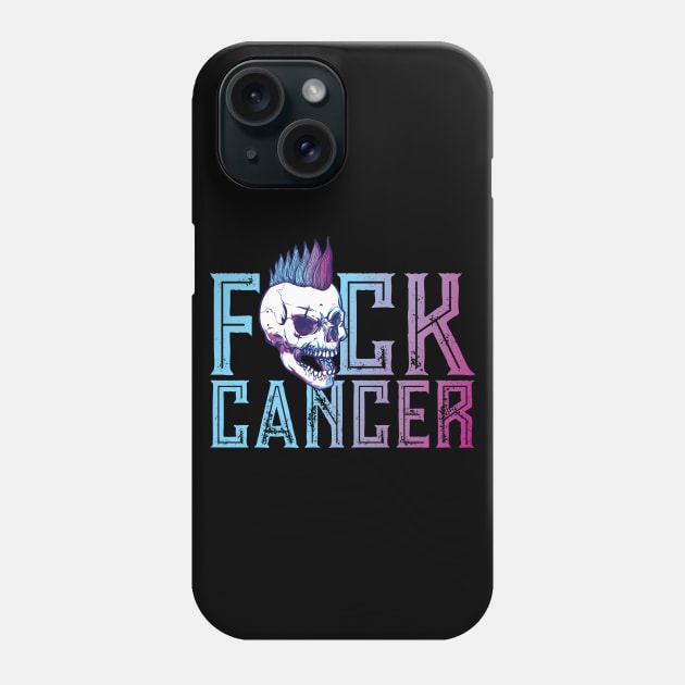 Fuck Cancer - Survivor Phone Case by rumsport