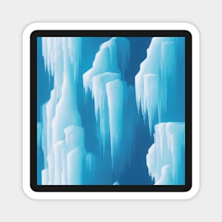 Coolest pattern ever! Ice, Perfect for Winter lovers #3 Magnet