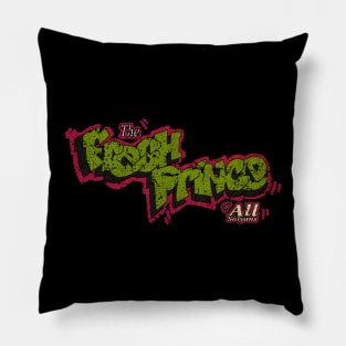 the fresh prince ofAll Saiyans Retro Pillow