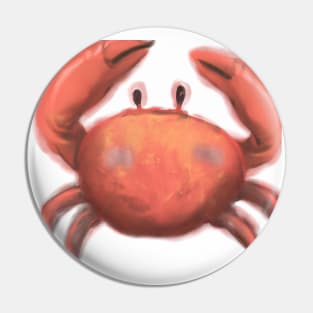 Cute Crab Drawing Pin