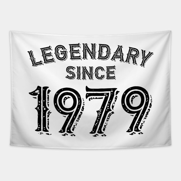 Legendary Since 1979 Tapestry by colorsplash