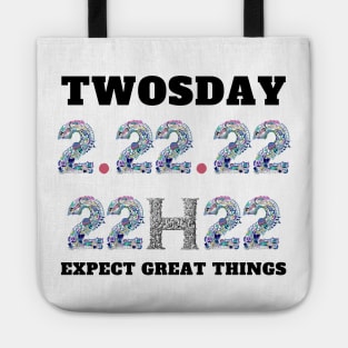 Twosday Tuesday February 22nd 2022 2/22/22 Tote