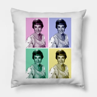 Julie Andrews - Sound of Music Maria Colour Block Pillow