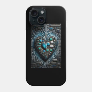 Valentine's Day CPU Motherboard Heart Phone Case