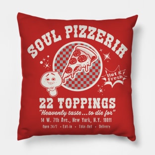 Soul Pizzeria with 22 Toppings Pillow