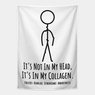 Ehlers Danlos Awareness It's Not In My Head Tapestry