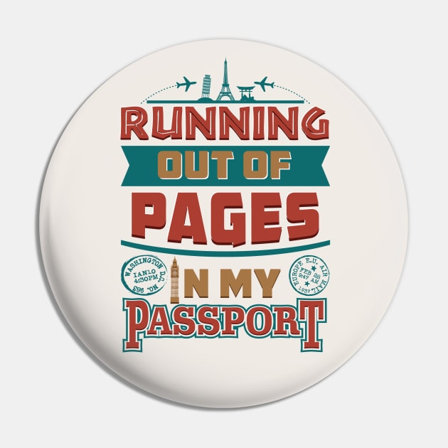 Out Of Passport Pages Pin by Tenh