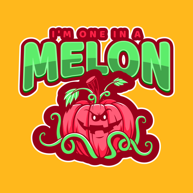 I'm one in a melon spooky watermelon by Art Deck