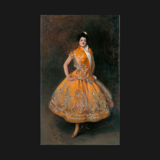 The Carmencita - John Singer Sargent by themasters