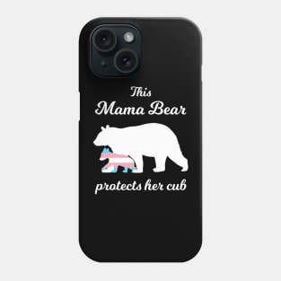 This Mama Bear Protects Her Cub Phone Case