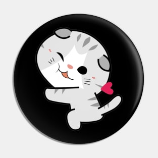 Smile cat Pin