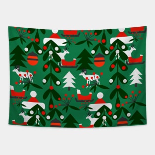 Christmas evergreens Tapestry